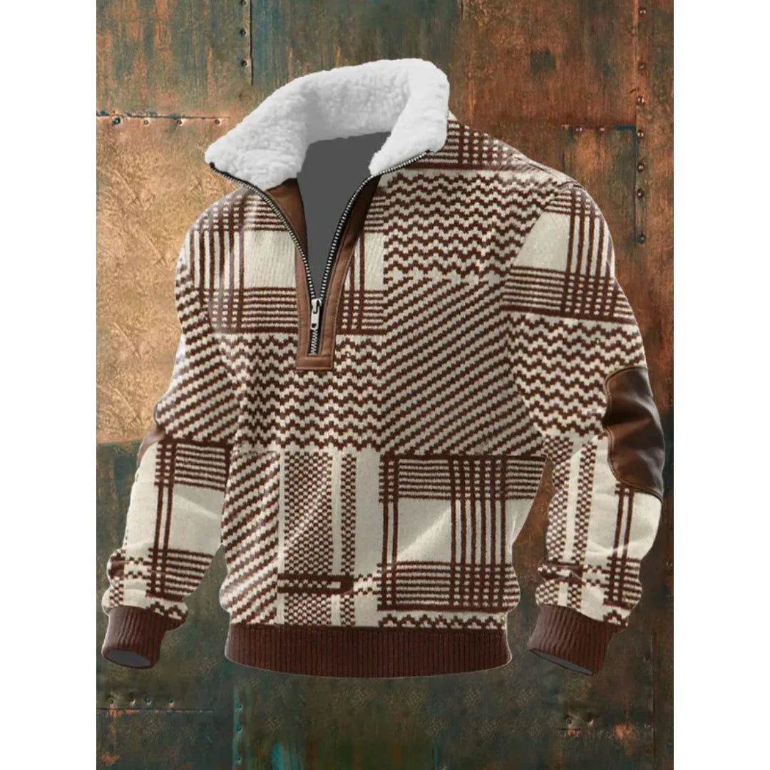 Killian | Fleece Turtleneck Sweater With Zipper