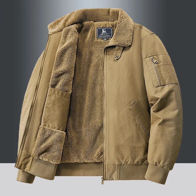 Alpen | Sherpa-Lined Bomber Jacket