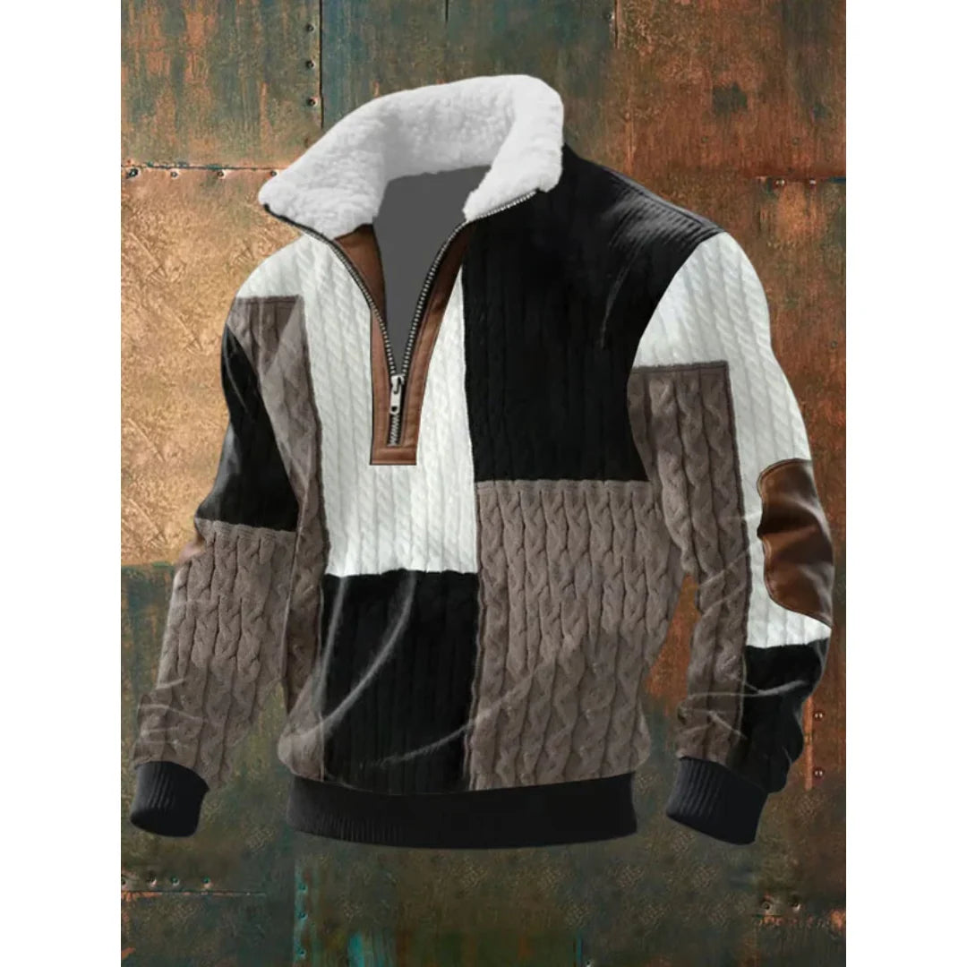 Killian | Fleece Turtleneck Sweater With Zipper