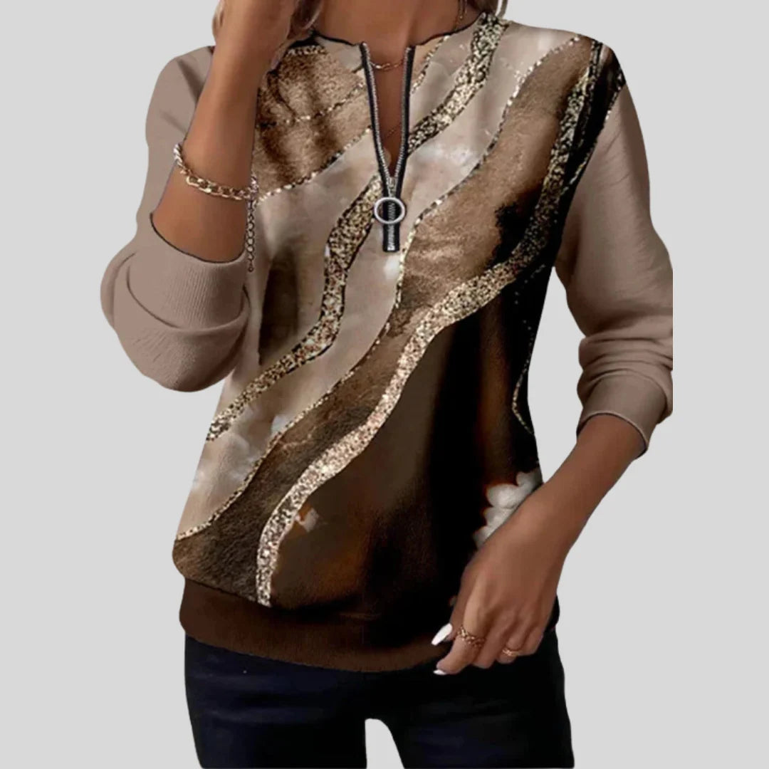 Nirvelle | Vintage Druck Sweatshirt