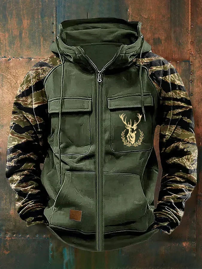 Jernard | Men's Multi-Pocket Hooded Jacket