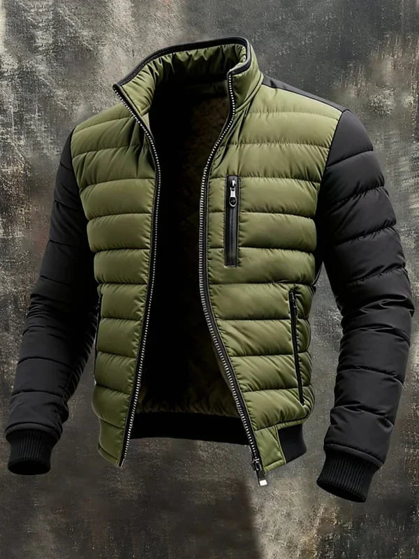 Roman | Men's Quilted Zip Jacket