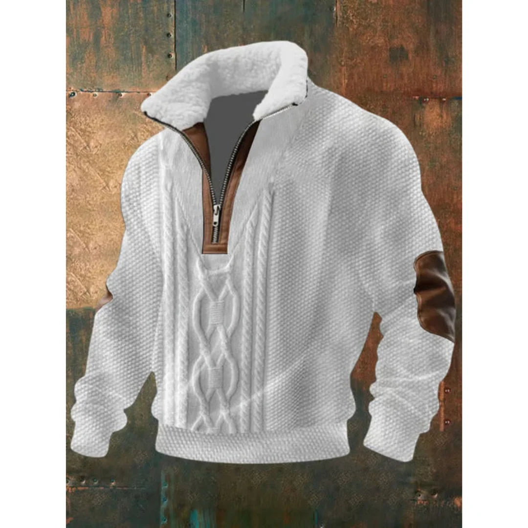 Killian | Fleece Turtleneck Sweater With Zipper