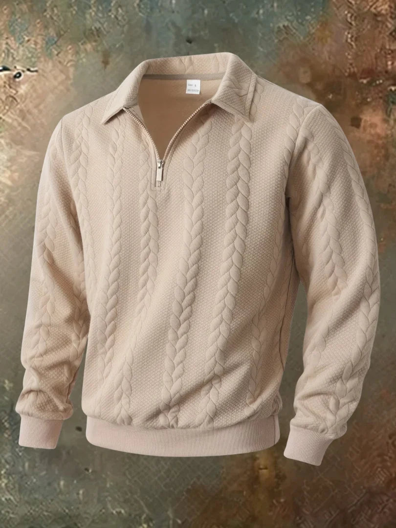 Julian | Stylish Men's Cable-Knit Jumper