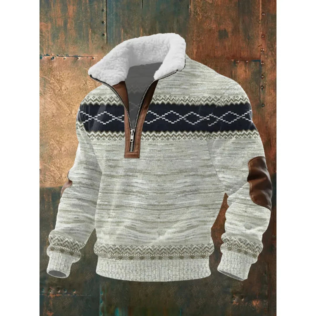 Killian | Fleece Turtleneck Sweater With Zipper