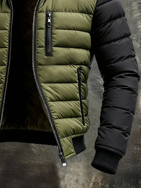 Roman | Men's Quilted Zip Jacket