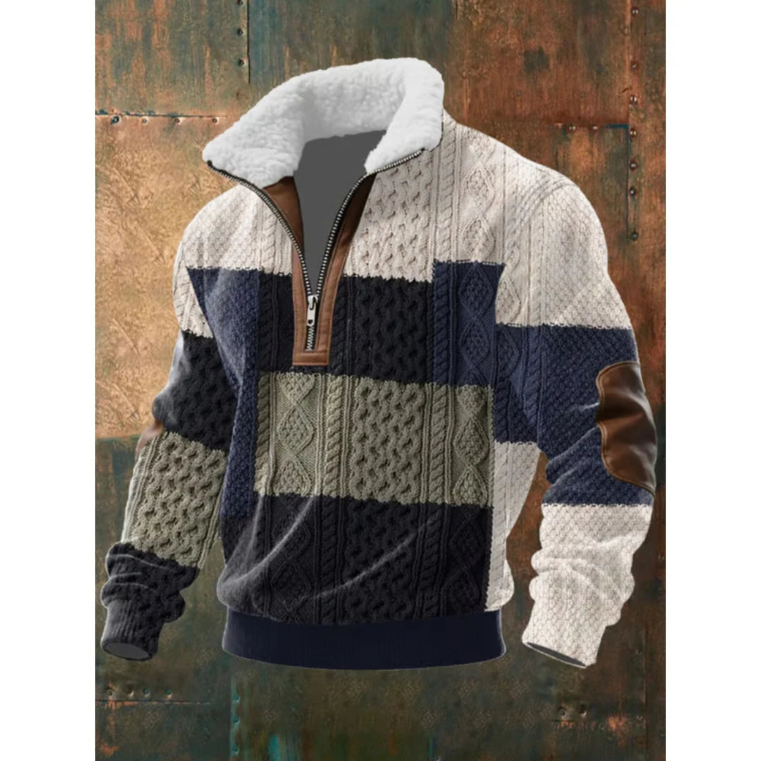 Killian | Fleece Turtleneck Sweater With Zipper