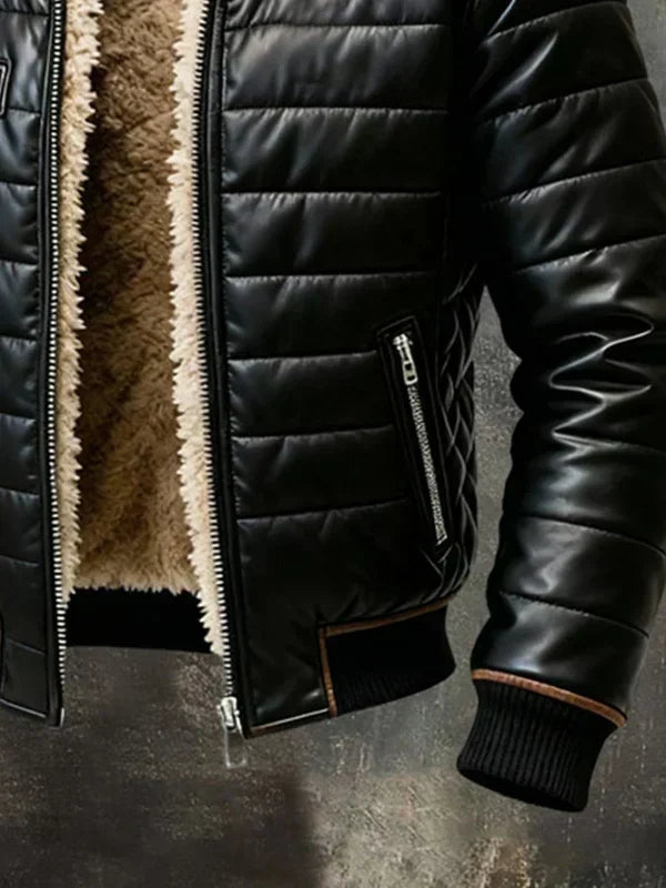 Jett | Sherpa-Lined Quilted Jacket