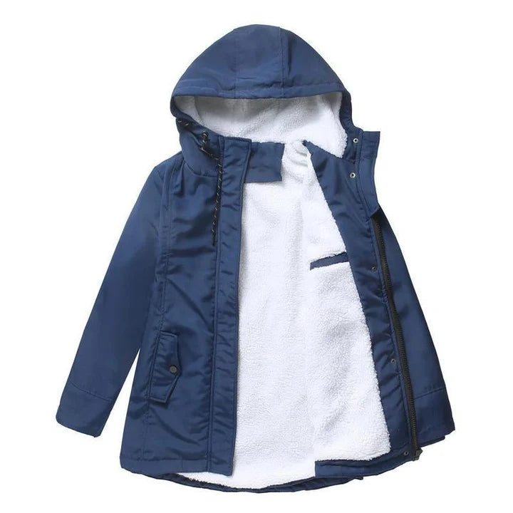 Maisha | Fleece-Lined Hooded Parka Coat