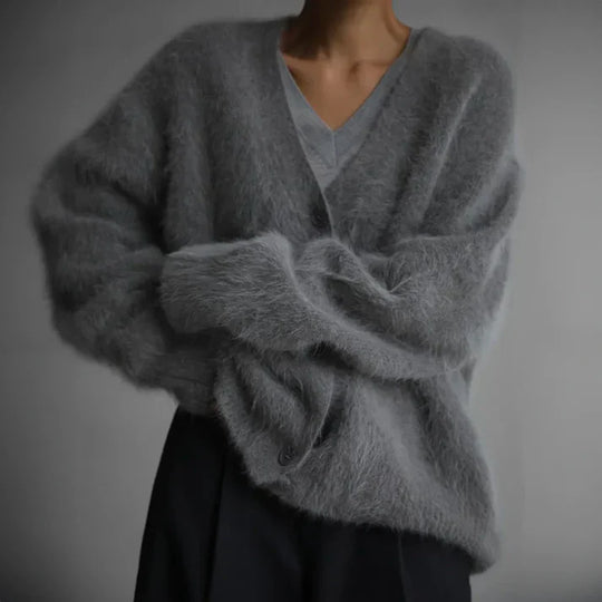 Jasmine | Women's Soft Fluffy Cardigan