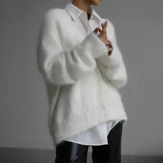 Jasmine | Women's Soft Fluffy Cardigan