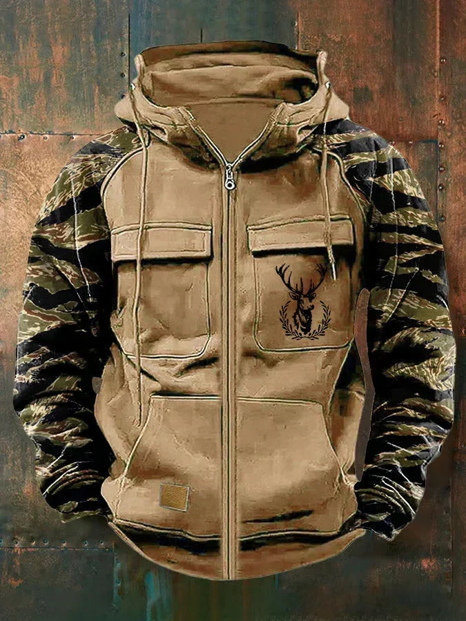 Jernard | Men's Multi-Pocket Hooded Jacket