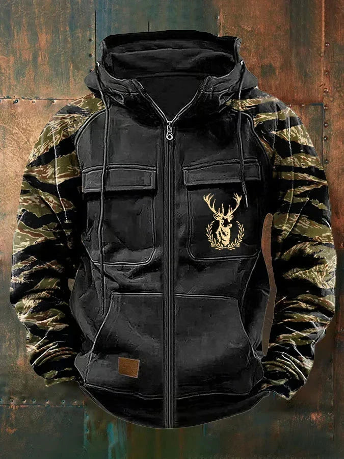 Jernard | Men's Multi-Pocket Hooded Jacket