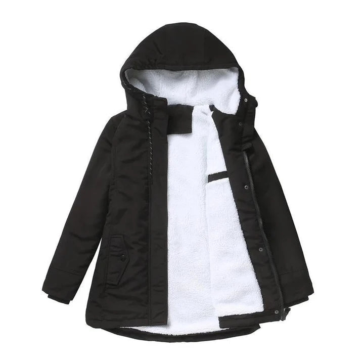 Maisha | Fleece-Lined Hooded Parka Coat