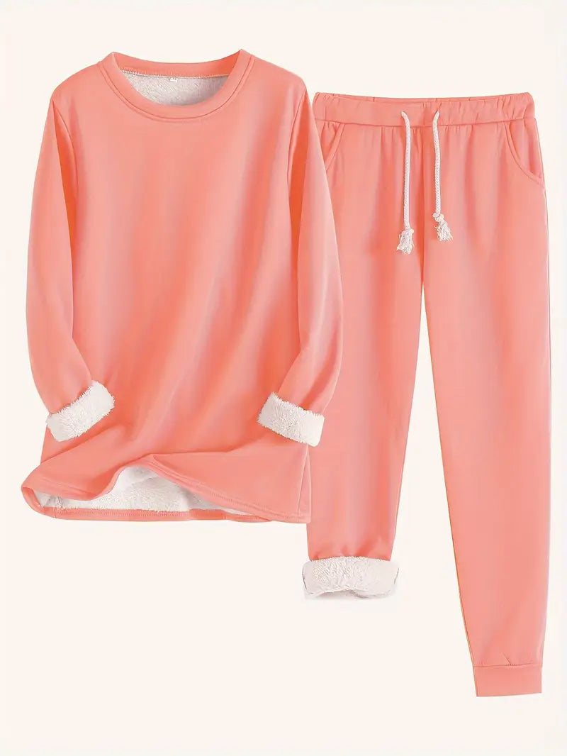 Karola | Women's Cosy Two-Piece Lounge Set