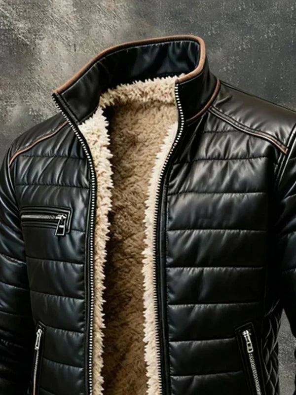 Jett | Sherpa-Lined Quilted Jacket