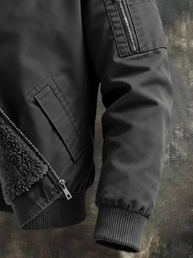 Alpen | Sherpa-Lined Bomber Jacket