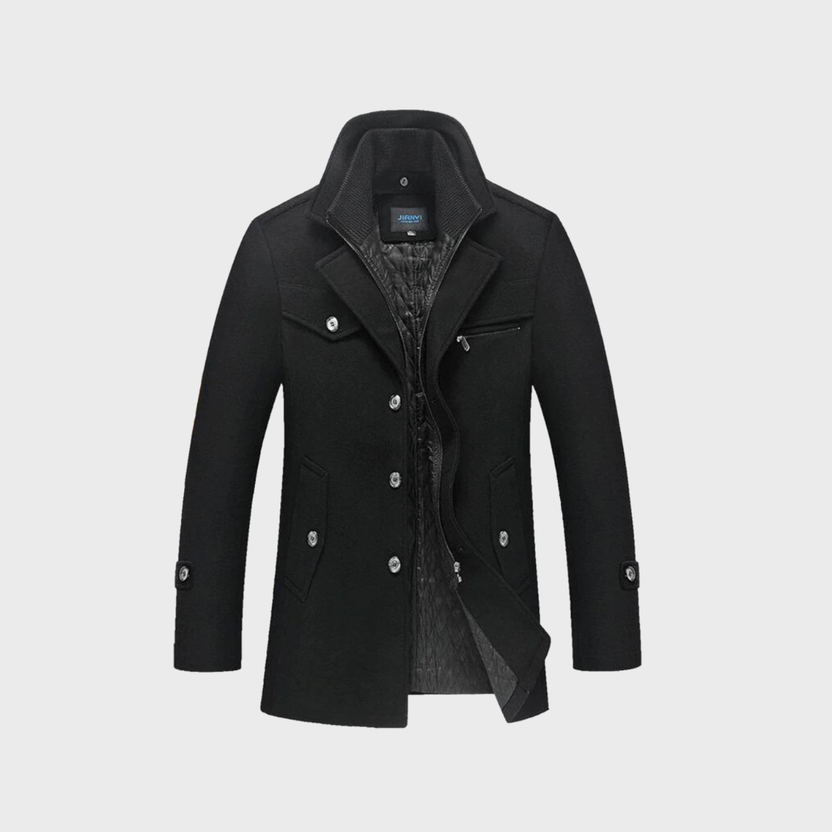 Andrej | Men's Classic Wool Coat