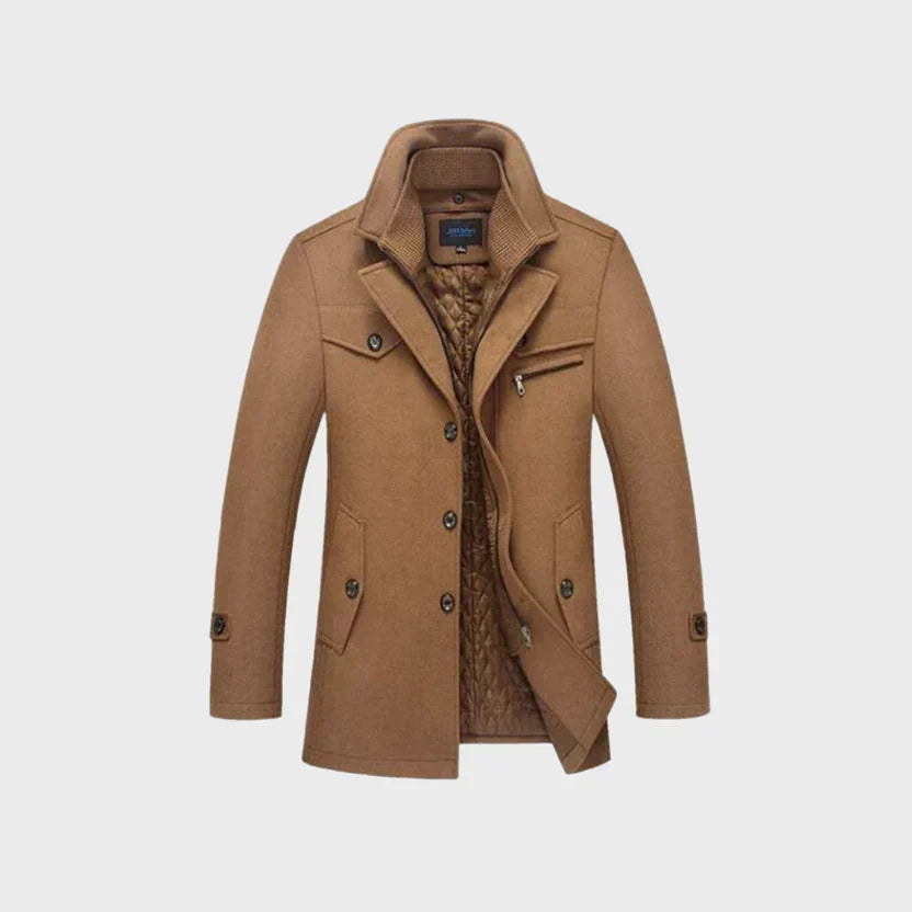 Andrej | Men's Classic Wool Coat