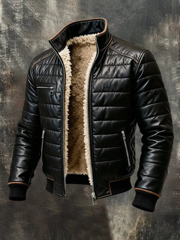 Jett | Sherpa-Lined Quilted Jacket