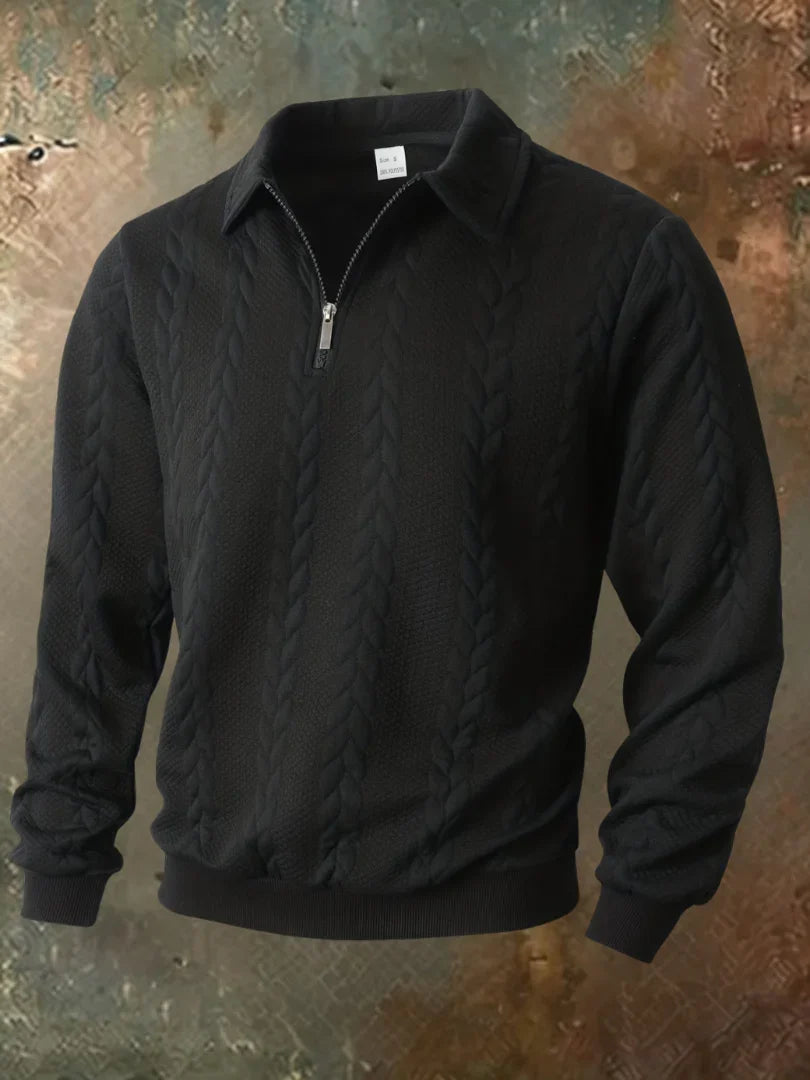 Julian | Stylish Men's Cable-Knit Jumper
