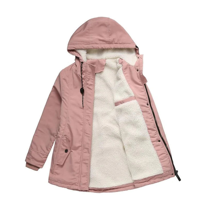 Maisha | Fleece-Lined Hooded Parka Coat