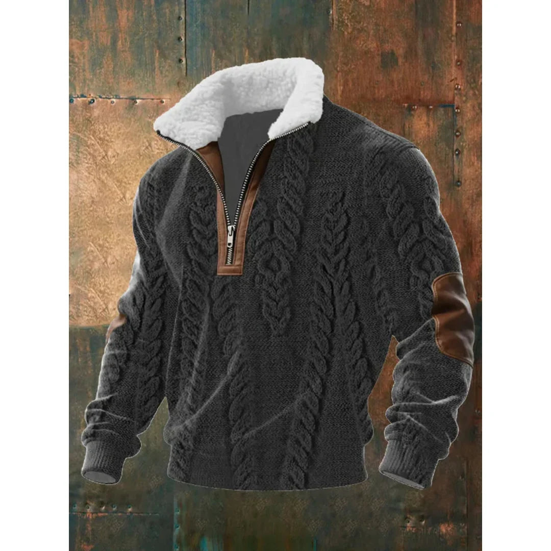 Killian | Fleece Turtleneck Sweater With Zipper