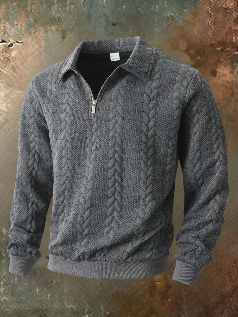 Julian | Stylish Men's Cable-Knit Jumper