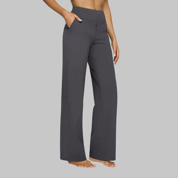 Calista | Women's Straight-Leg Jersey Trousers