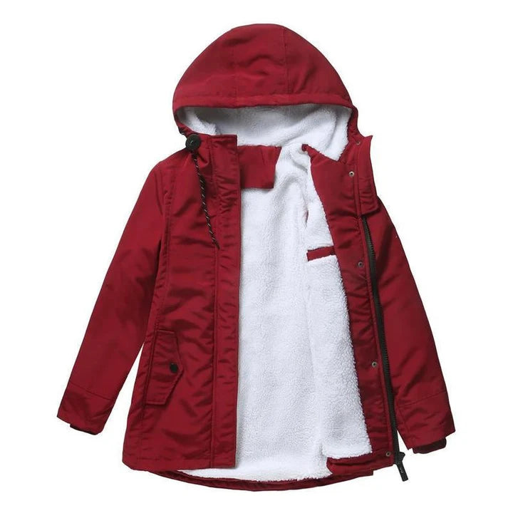 Maisha | Fleece-Lined Hooded Parka Coat