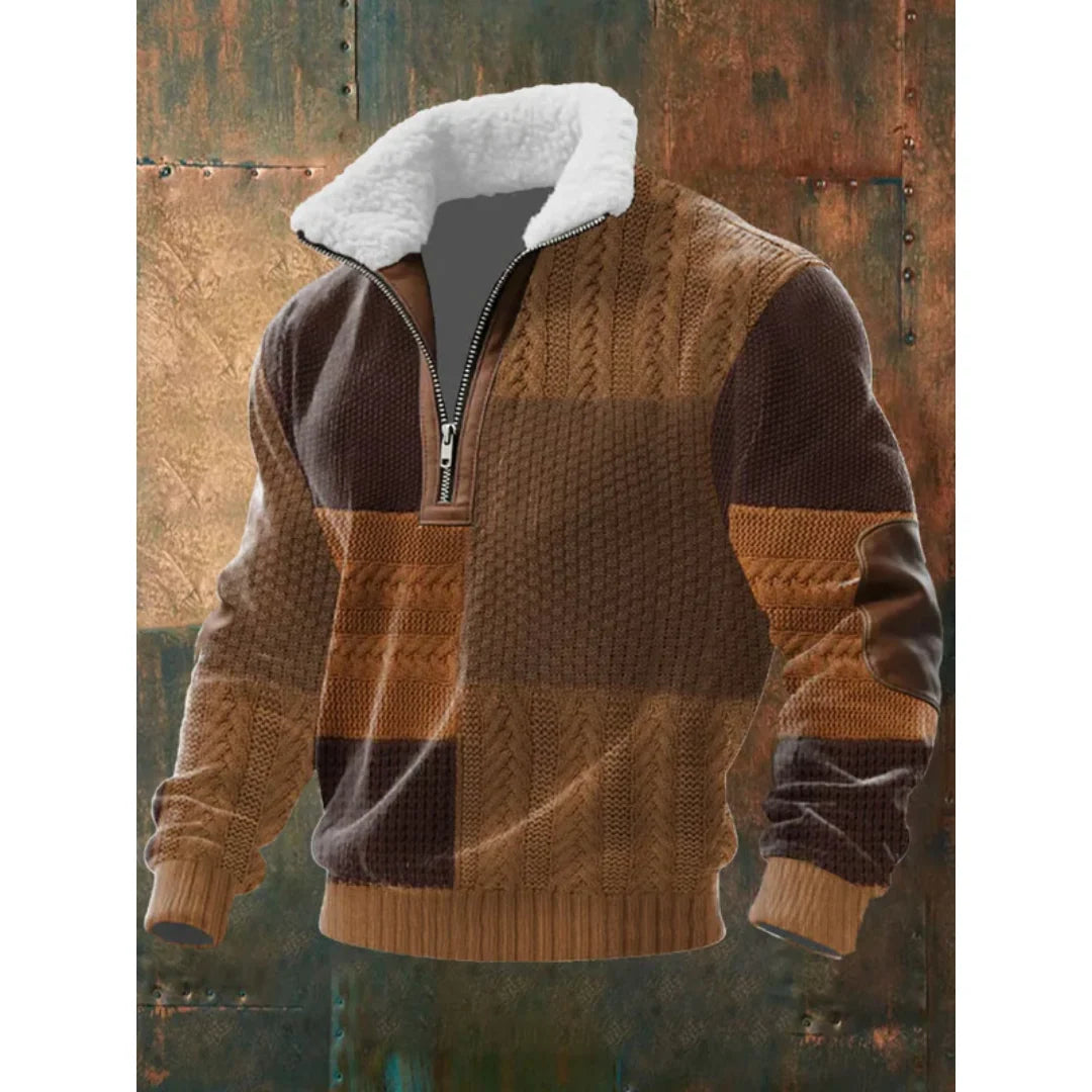 Killian | Fleece Turtleneck Sweater With Zipper