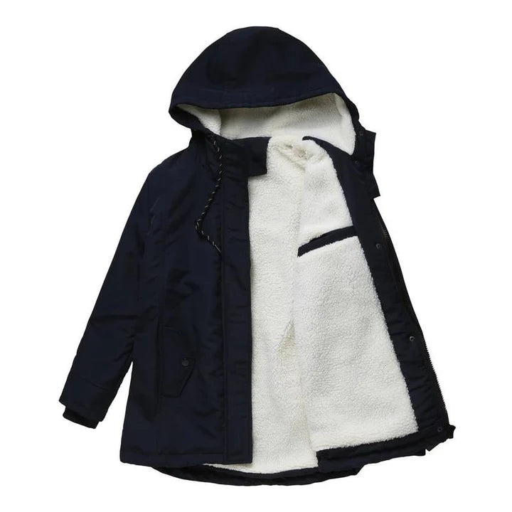 Maisha | Fleece-Lined Hooded Parka Coat