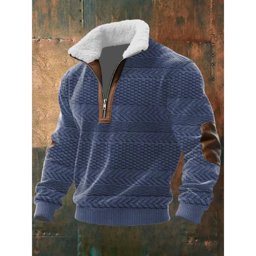 Killian | Fleece Turtleneck Sweater With Zipper