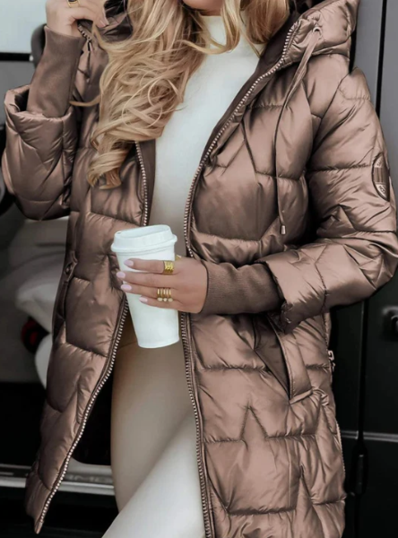 Bogna | Hooded Puffer Coat