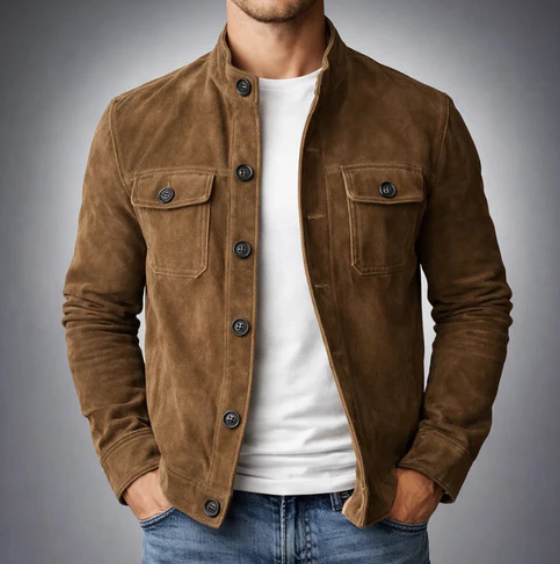 Steven | Men's Suede Jacket