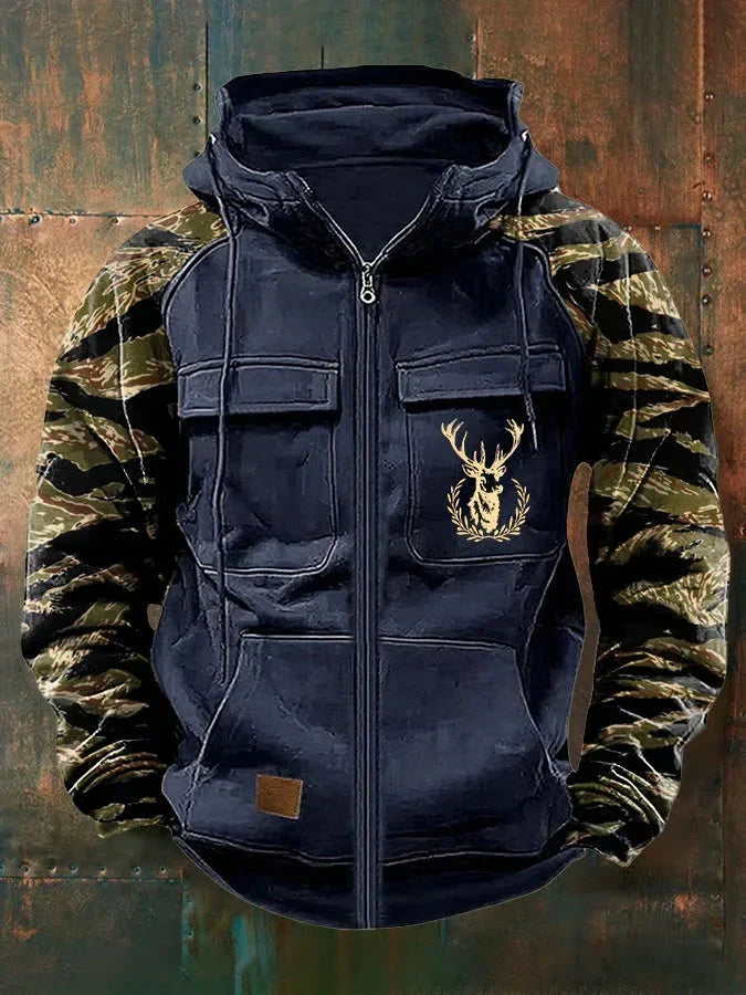 Jernard | Men's Multi-Pocket Hooded Jacket