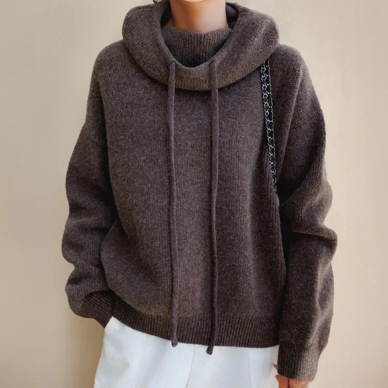 Jessica | Women's Knitted Hoodie